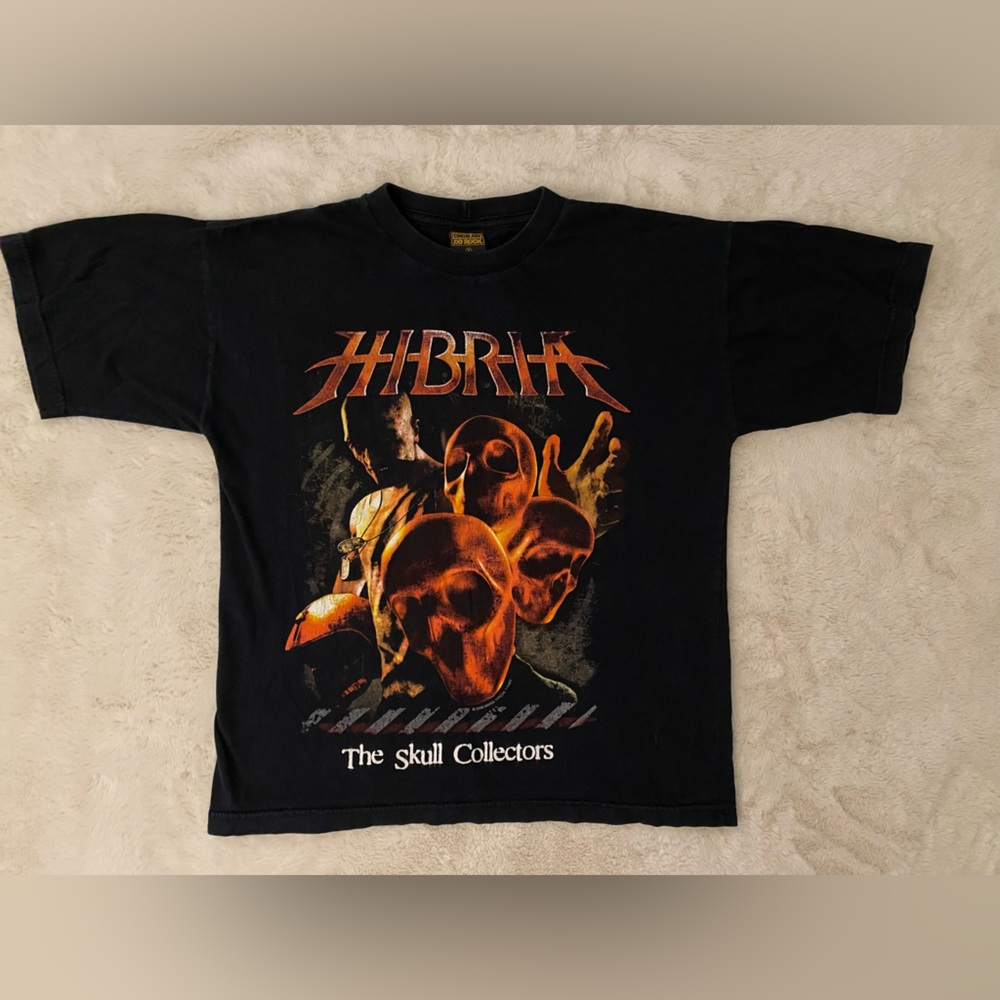 2009 Hibria Skull Collector Metal Maniac T-Shirt